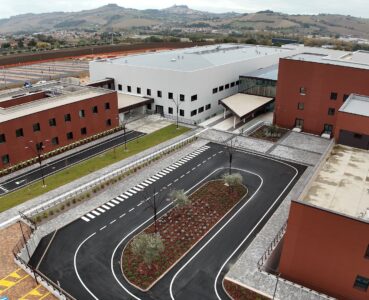 ospedale fermo foto drone